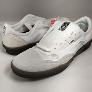 New Vans Ave Pro White/Smoke Sneakers size 8.5 or 12